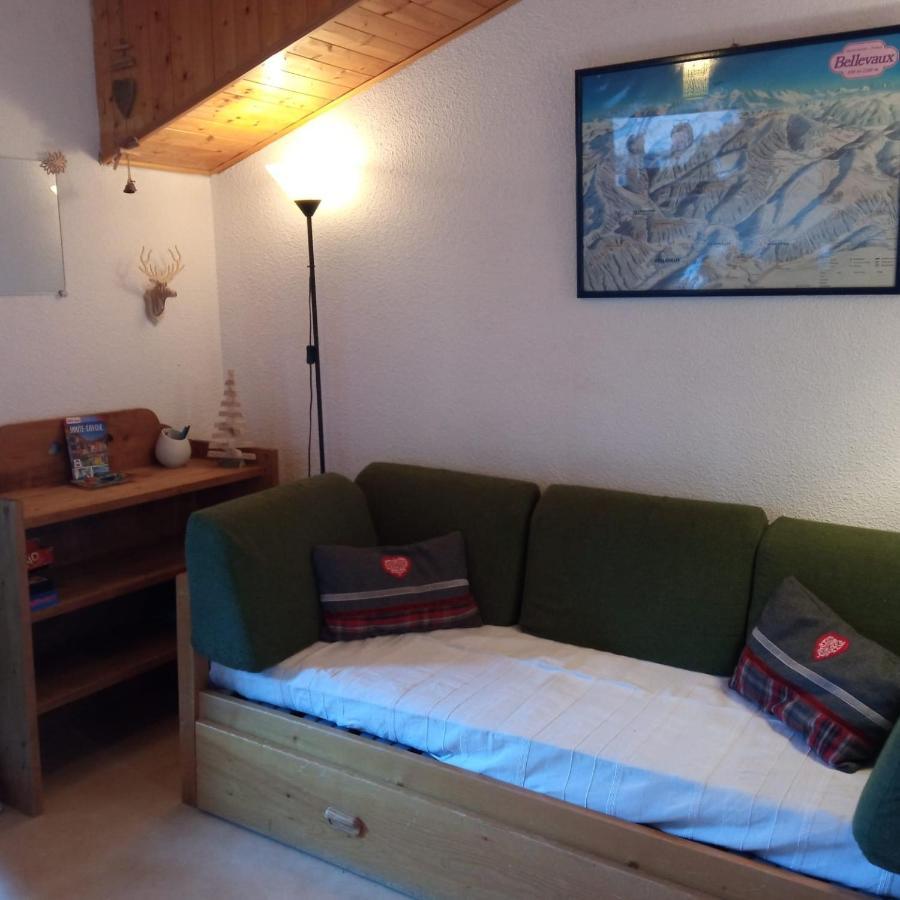 Appartement Dernier Etage Au Pied Des Pistes Hirmentaz Bellevaux Bagian luar foto