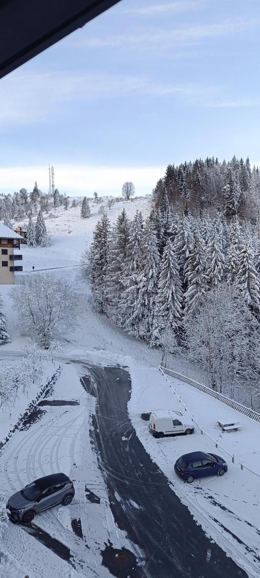 Appartement Dernier Etage Au Pied Des Pistes Hirmentaz Bellevaux Bagian luar foto