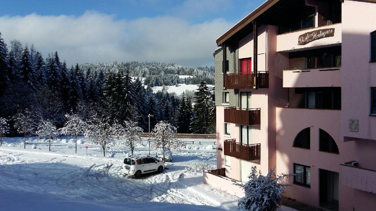 Appartement Dernier Etage Au Pied Des Pistes Hirmentaz Bellevaux Bagian luar foto